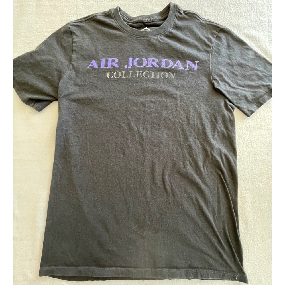 Nike Air Jordan Collection NYC Tee T-Shirt Black Men's‎ Size Medium